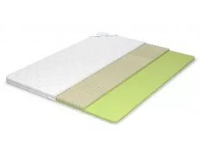 Тонкий матрас с латексом Lonax Dual Relax Latex ППУ 6