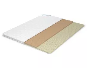 Тонкий матрас с латексом Lonax Relax Memory Latex 5